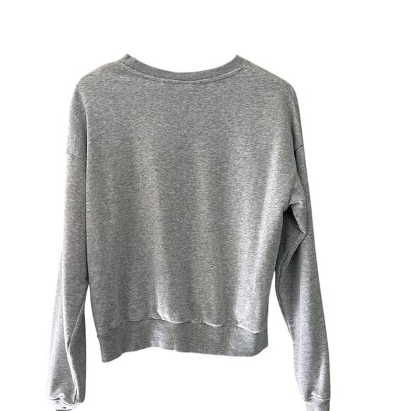 H&M Bow Gray and Black Sweatshirt size 16/18 kids - Picture 4 of 7